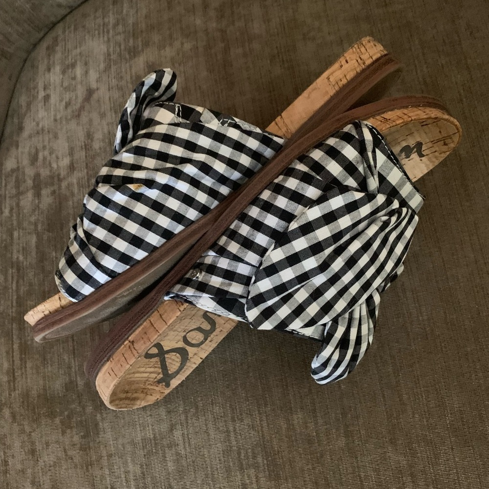 Sam Edelman slip on sandals.